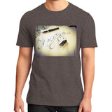 District T-Shirt (on man) Heather brown Megamarca