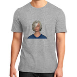 District T-Shirt (on man) Heather grey Megamarca