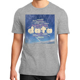 District T-Shirt (on man) Heather grey Megamarca