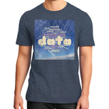 District T-Shirt (on man) Heather navy Megamarca