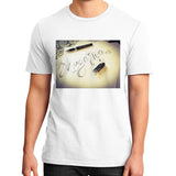 District T-Shirt (on man) White Megamarca