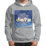 Gildan Hoodie (on man) Sport grey Megamarca