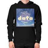 Hoodie (on man) Black Megamarca