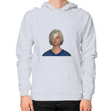 Hoodie (on man) Heather grey Megamarca