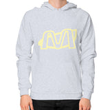 Hoodie (on man) Heather grey Megamarca