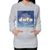 Hoodie (on woman) Heather grey Megamarca