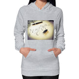 Hoodie (on woman) Heather grey Megamarca