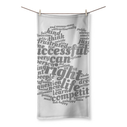 SmileWord Beach Towel