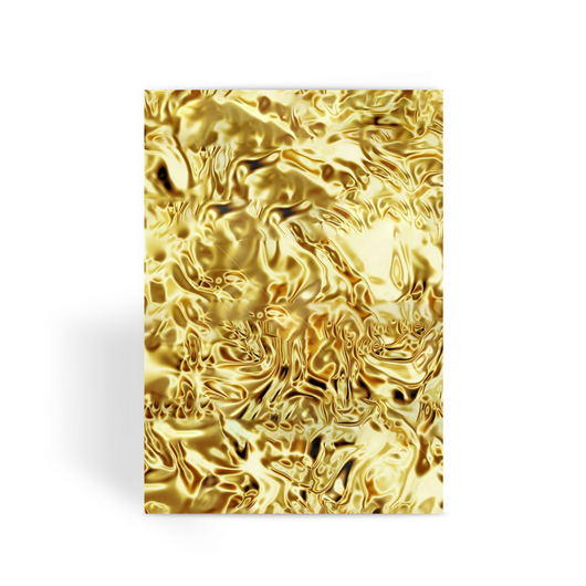 Gold Design Greeting Card