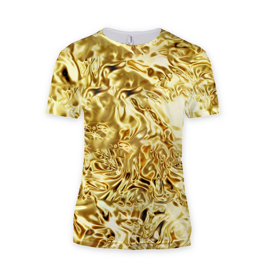 Gold Design Sublimation T-Shirt