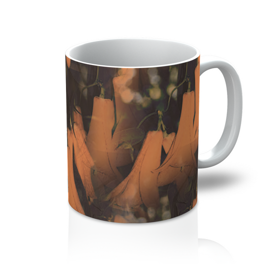 Floral Copihue Design Mug
