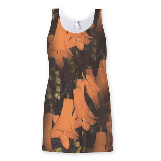 Floral Copihue Design Sublimation Vest