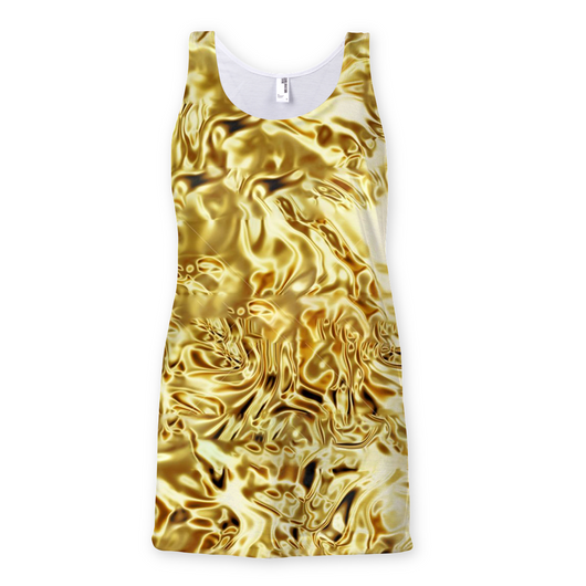Gold Design Sublimation Vest