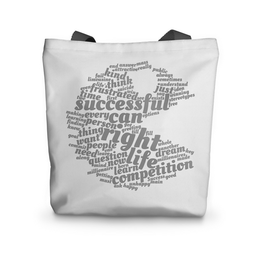 SmileWord Tote Bag
