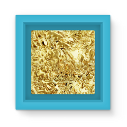 Gold Design Magnet Frame
