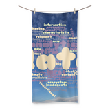 Big Data Challenge Beach Towel