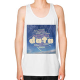 Unisex Fine Jersey Tank (on man) White Megamarca