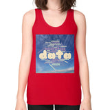 Unisex Fine Jersey Tank (on woman) Red Megamarca