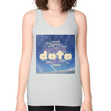 Unisex Fine Jersey Tank (on woman) Silver Megamarca