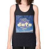 Unisex Fine Jersey Tank (on woman) Tri-Blend Black Megamarca