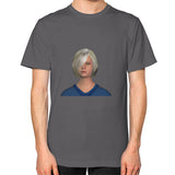 Unisex T-Shirt (on man) Asphalt Megamarca