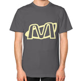 Unisex T-Shirt (on man) Asphalt Megamarca