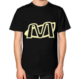 Unisex T-Shirt (on man) Black Megamarca