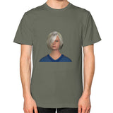 Unisex T-Shirt (on man) Lieutenant Megamarca
