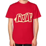 Unisex T-Shirt (on man) Red Megamarca