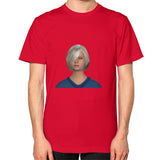 Unisex T-Shirt (on man) Red Megamarca