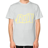 Unisex T-Shirt (on man) Silver Megamarca