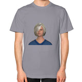 Unisex T-Shirt (on man) Slate Megamarca