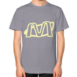 Unisex T-Shirt (on man) Slate Megamarca