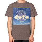 Unisex T-Shirt (on man) Tri-Blend Coffee Megamarca