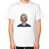 Unisex T-Shirt (on man) White Megamarca