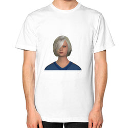 Unisex T-Shirt (on man) White Megamarca