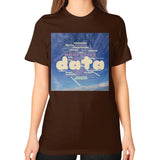 Unisex T-Shirt (on woman) Brown Megamarca