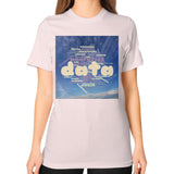 Unisex T-Shirt (on woman) Light pink Megamarca