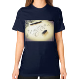 Unisex T-Shirt (on woman) Navy Megamarca