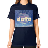 Unisex T-Shirt (on woman) Navy Megamarca