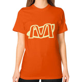 Unisex T-Shirt (on woman) Orange Megamarca