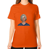 Unisex T-Shirt (on woman) Orange Megamarca