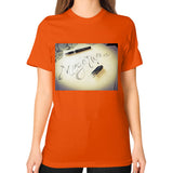Unisex T-Shirt (on woman) Orange Megamarca
