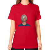 Unisex T-Shirt (on woman) Red Megamarca