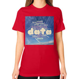 Unisex T-Shirt (on woman) Red Megamarca