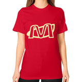 Unisex T-Shirt (on woman) Red Megamarca