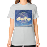 Unisex T-Shirt (on woman) Silver Megamarca