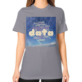 Unisex T-Shirt (on woman) Slate Megamarca