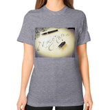 Unisex T-Shirt (on woman) Tri-Blend Grey Megamarca