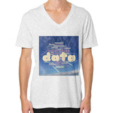 V-Neck (on man) Ash grey Megamarca